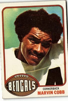 1976 Topps #292 Marvin Cobb - Image 1