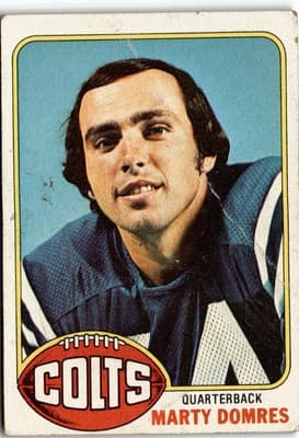 1976 Topps #249 Marty Domres - Image 1