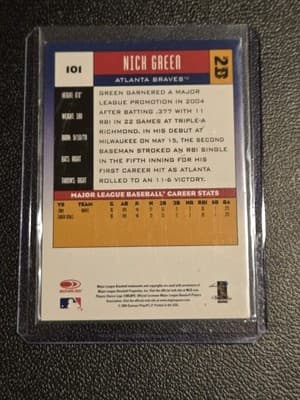 2005 Donruss #101 Nick Green Autographs - Thumbnail 2