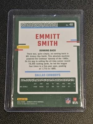 2023 Donruss Optic #48 Emmitt Smith - Thumbnail 2