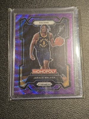 2023-24 Panini Prizm Monopoly #36 Jarace Walker Purple - Image 1