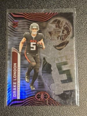 2022 Panini Illusions #6 Drake London - Image 1