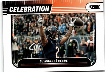 2024 Score #C-DME DJ Moore Celebration Red - Image 1