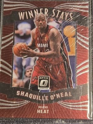 2023-24 Donruss Optic #17 Shaquille O'Neal Winner Stays Holo - Image 1