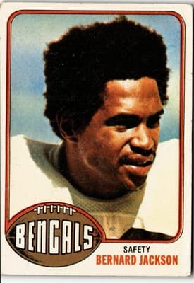 1976 Topps #449 Bernard Jackson - Image 1