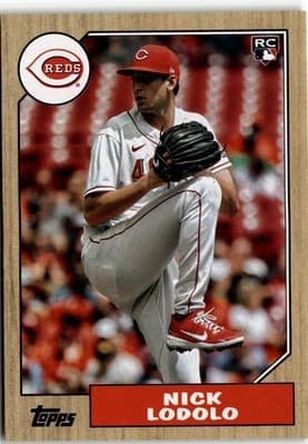 2022 Topps Archives #201 Nick Lodolo - Image 1