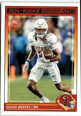 2024 Score #324 Xavier Worthy - Image 1