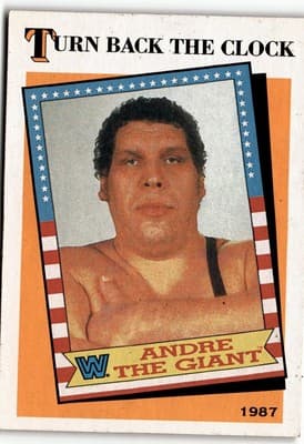 2016 Topps WWE Heritage #2 Andre The Giant Turn Back the Clock - Image 1