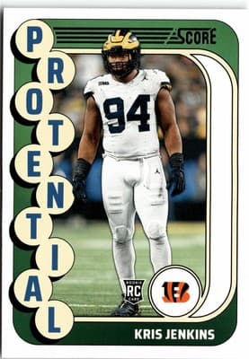2024 Score #12 Kris Jenkins Protential - Image 1