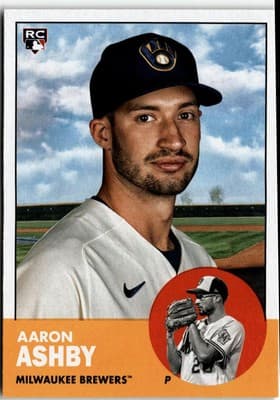2022 Topps Archives #56 Aaron Ashby - Image 1