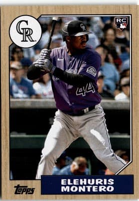 2022 Topps Archives #263 Elehuris Montero - Image 1
