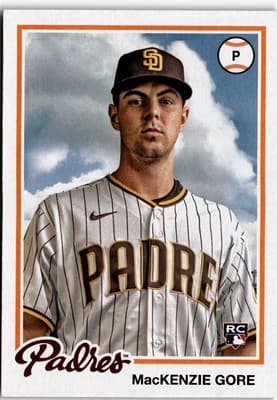 2022 Topps Archives #137 MacKenzie Gore - Image 1