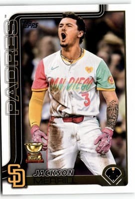 2025 Topps #125 Jackson Merrill - Image 1