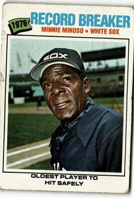 1977 Topps #232 Minnie Minoso - Image 1
