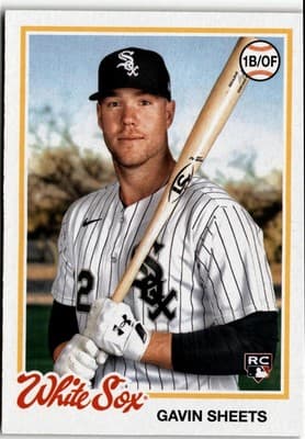 2022 Topps Archives #101 Gavin Sheets - Image 1