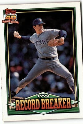 1991 Topps #6 Nolan Ryan