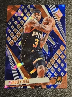 2023-24 Panini Phoenix #106 Bradley Beal Phoenix Blue Ice - Image 1