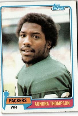 1981 Topps #314 Aundra Thompson