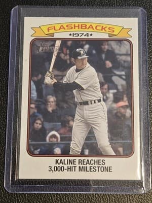 2023 Topps Heritage #BF-10 Al Kaline Baseball Flashbacks