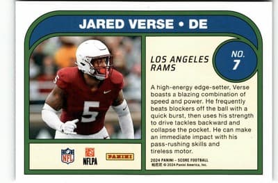 2024 Score #7 Jared Verse Protential - Thumbnail 2