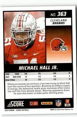 2024 Score #363 Michael Hall Jr. - Thumbnail 2