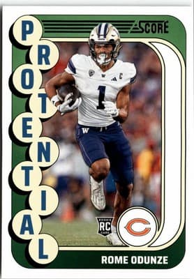 2024 Score #18 Rome Odunze Protential - Image 1