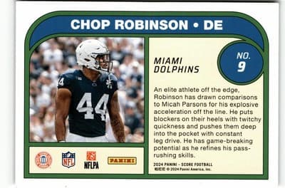 2024 Score #9 Chop Robinson Protential - Thumbnail 2