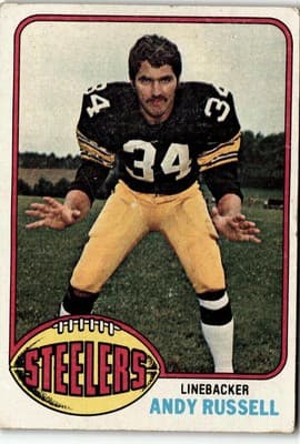1976 Topps #405 Andy Russell