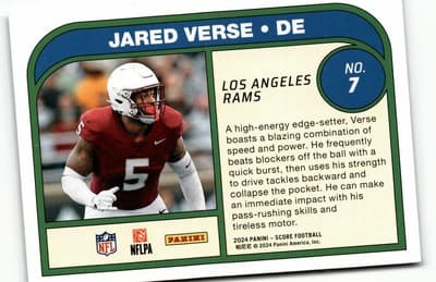 2024 Score #7 Jared Verse Protential - Thumbnail 2