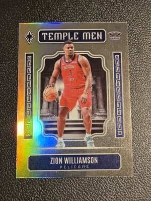 2023-24 Panini Phoenix #6 Zion Williamson Temple Men