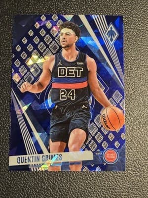 2023-24 Panini Phoenix #190 Quentin Grimes Phoenix Blue Ice