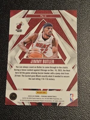 2023-24 Panini Phoenix #11 Jimmy Butler Paragon Silver - Thumbnail 2
