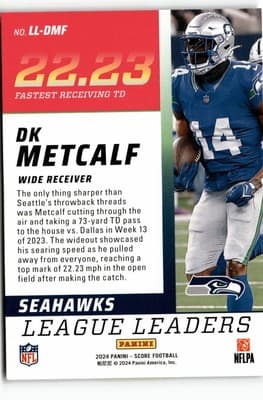 2024 Score #LL-DMF DK Metcalf League Leaders - Thumbnail 2