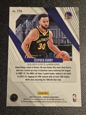 2023-24 Panini Phoenix #174 Stephen Curry - Thumbnail 2