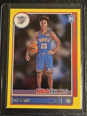 2021-22 Hoops #237 Tre Mann Yellow - Image 1