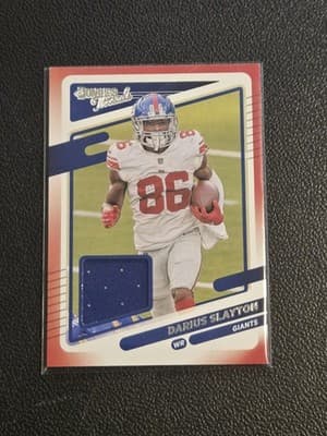 2021 Donruss #DT40 Darius Slayton Donruss Threads