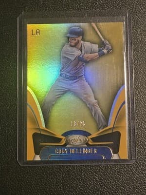 2019 Panini Chronicles #16 Cody Bellinger Certified Mirror Gold #/25