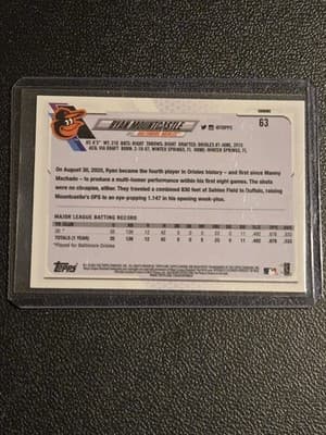 2021 Topps Chrome #63 Ryan Mountcastle - Thumbnail 2