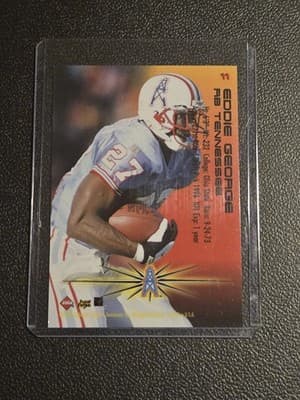 1997 Collector's Edge Extreme #11 Eddie George Fury - Thumbnail 2