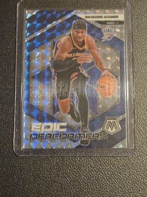 2024-25 Panini Mosaic #6 Shai Gilgeous-Alexander Epic Performers Mosaic