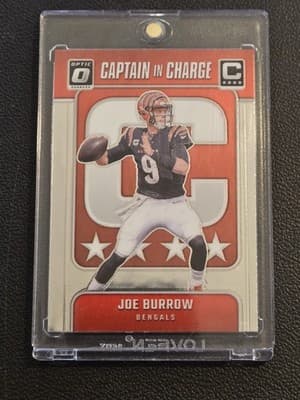 2024 Donruss Optic #4 Joe Burrow Captain In Charge