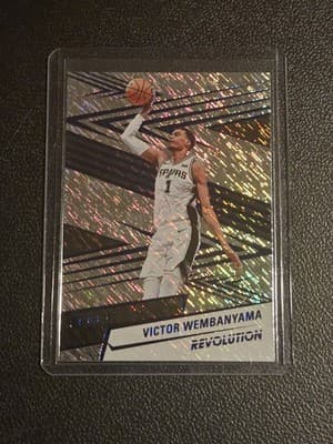 2024-25 Panini Revolution #79 Victor Wembanyama Blue Storm