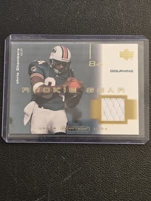 2001 Upper Deck Ovation #R-CC Chris Chambers Rookie Gear