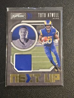 2021 Panini Playbook #NXT-TAT Tutu Atwell Next Up Jerseys
