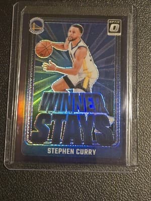 2024-25 Donruss Optic #3 Stephen Curry Winner Stays Purple