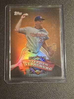 2010 Topps Chrome #BC-1 Stephen Strasburg Refractors (Target)