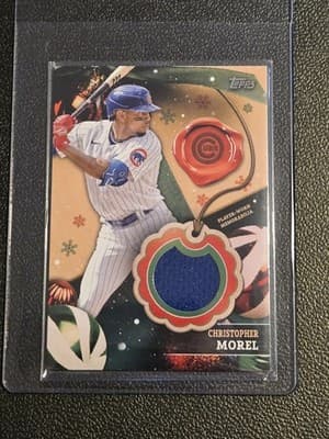 2024 Topps Holiday #RC-CM Christopher Morel Relics