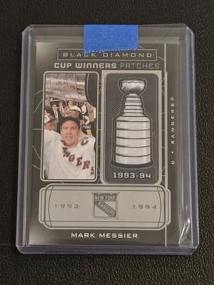 2021-22 Upper Deck Black Diamond #CW-MM Mark Messier Cup Winners