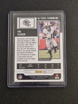 2023 Panini Contenders #TS35 Tre Tucker Rookie Ticket Swatches - Thumbnail 2