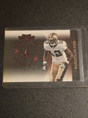 2010 Panini Plates & Patches #61 Marques Colston #/499